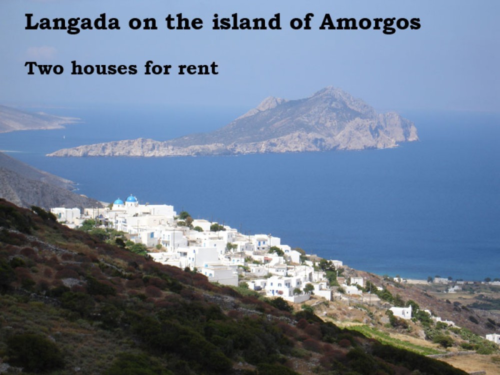 Amorgos rental houses